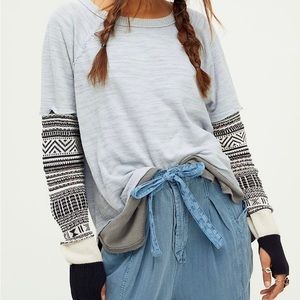 We The Free by Free People Jordan Tee in Fun Time Combo size XS